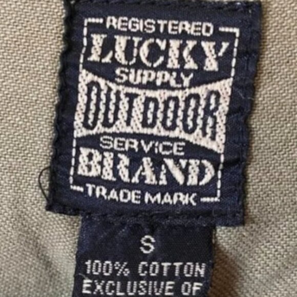 Lucky Brand Vintage Utility Jacket Yarn Floral Size Small - Picture 3 of 6